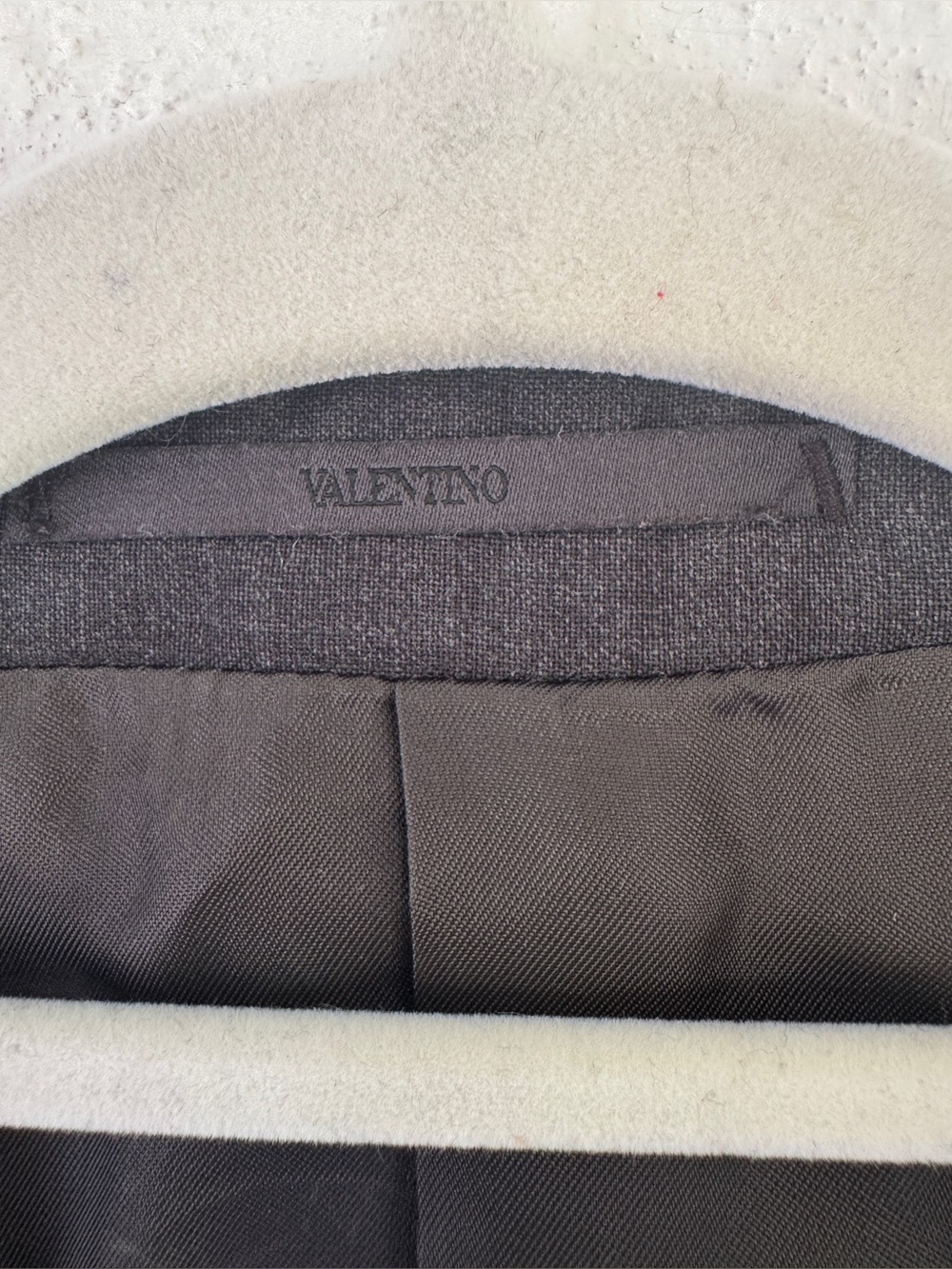 VALENTINO Virgin Wool Single Breasted Two Button Suit Coat Blazer - Mens 50 (IT) - Picture 6 of 16